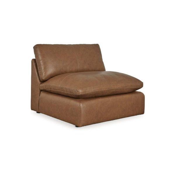 Leather Match Modular Armless Chair  |  Living Room Chairs Living Room Living Room Chairs