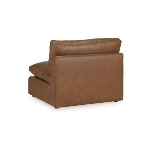 Leather Match Modular Armless Chair  |  Living Room Chairs Living Room Living Room Chairs