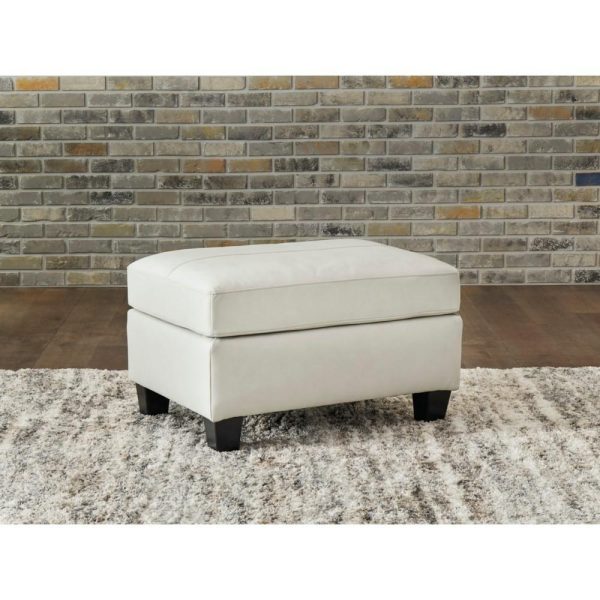 Leather Match Ottoman  |  Ottomans Living Room Ottomans