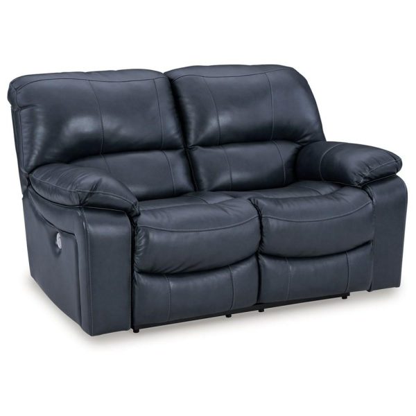 Leather Match Power Reclining Loveseat  |  Reclining Loveseats Living Room Reclining Loveseats