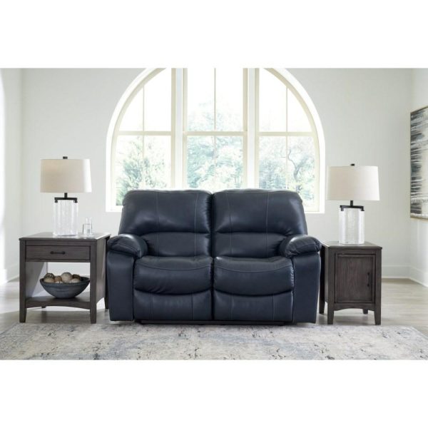 Leather Match Power Reclining Loveseat  |  Reclining Loveseats Living Room Reclining Loveseats