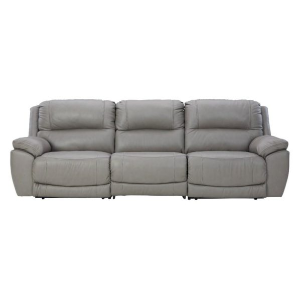 Leather Match Power Reclining Sectional Sofa  |  Sofas Living Room Sofas