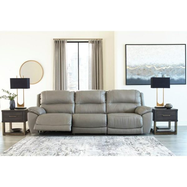 Leather Match Power Reclining Sectional Sofa  |  Sofas Living Room Sofas