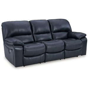 Leather Match Power Reclining Sofa  |  Sofas Living Room Sofas