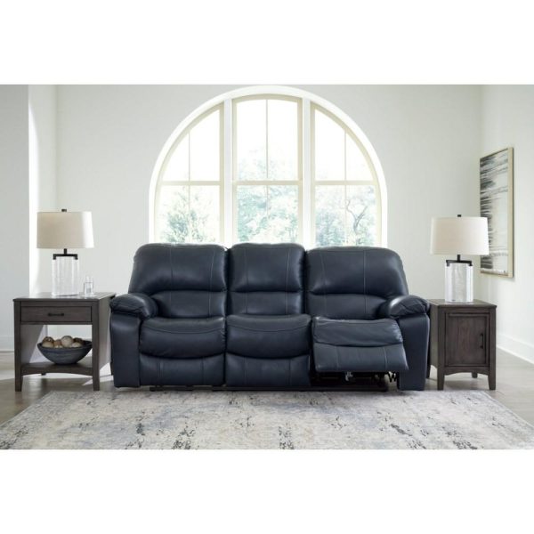 Leather Match Power Reclining Sofa  |  Sofas Living Room Sofas