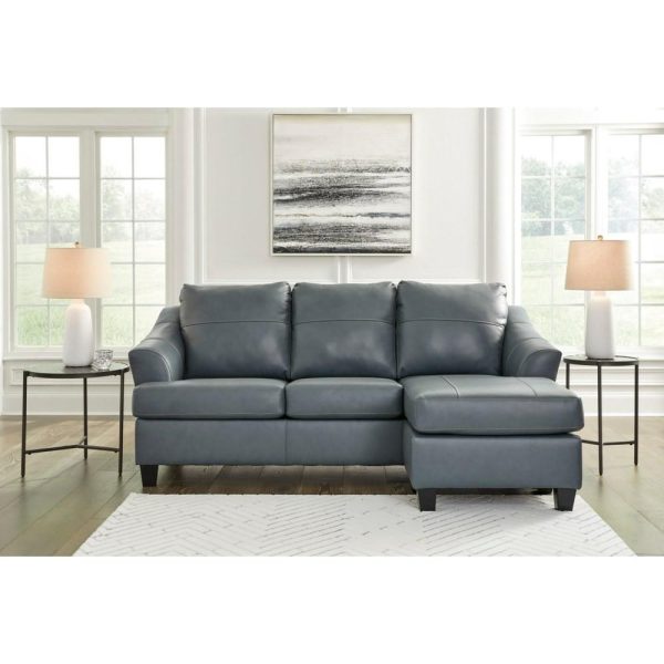 Leather Match Sofa Chaise  |  Sectional Sofas Living Room Sectional Sofas