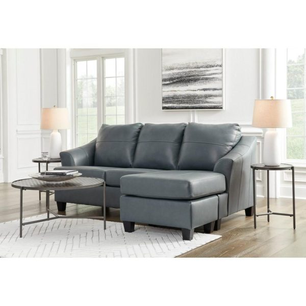 Leather Match Sofa Chaise  |  Sectional Sofas Living Room Sectional Sofas