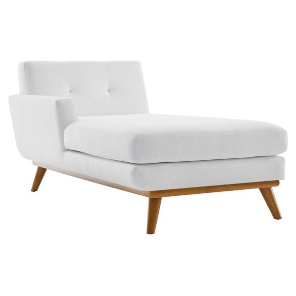 Left-Facing Upholstered Fabric Chaise  |  Chaises Chaises Chaises