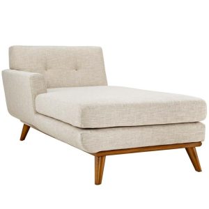 Left-Facing Upholstered Fabric Chaise  |  Chaises Chaises Chaises