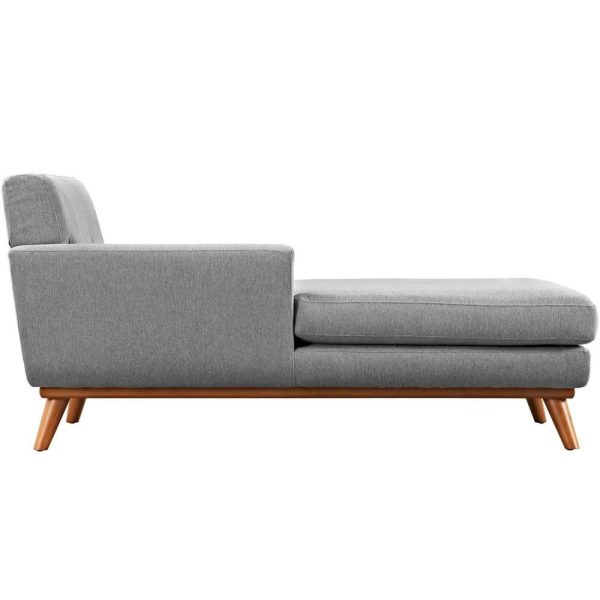 Left-Facing Upholstered Fabric Chaise  |  Chaises Chaises Chaises