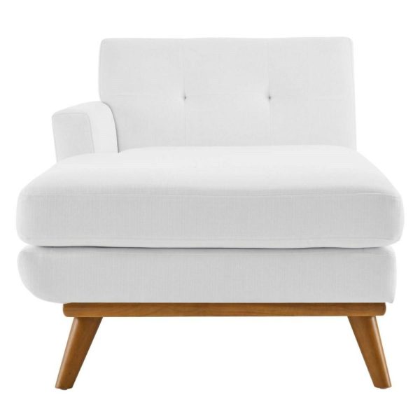 Left-Facing Upholstered Fabric Chaise  |  Chaises Chaises Chaises