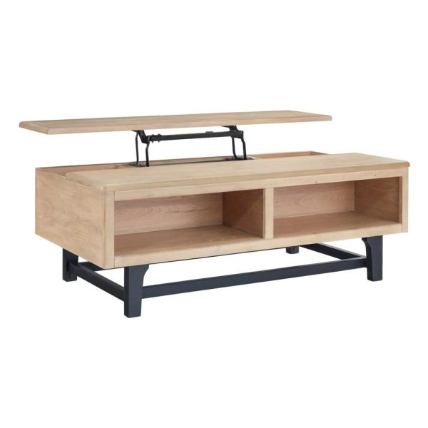 Lift-Top Coffee Table With Elm Veneer  |  Coffee Tables Coffee Tables Coffee Tables