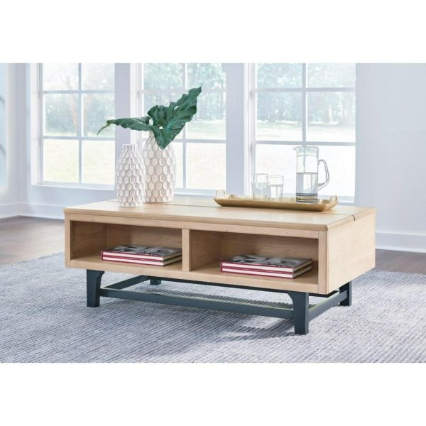 Lift-Top Coffee Table With Elm Veneer  |  Coffee Tables Coffee Tables Coffee Tables