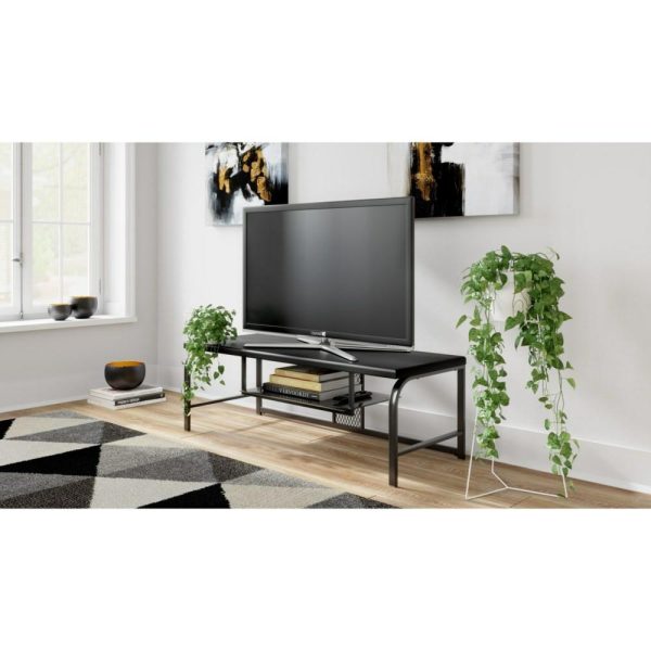 Metal 48″ Tv Stand With Laminate Top  |  Tv Stands Living Room Tv Stands