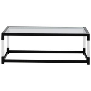 Metal/Acrylic Coffee Table With Glass Top  |  Coffee Tables Coffee Tables Coffee Tables