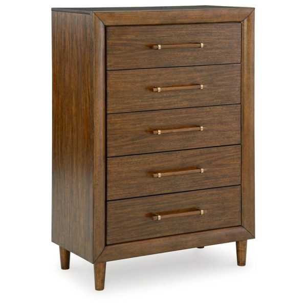 Mid-Century Modern 5-Drawer Chest  |  Chest Of Drawers Bedroom Chest Of Drawers