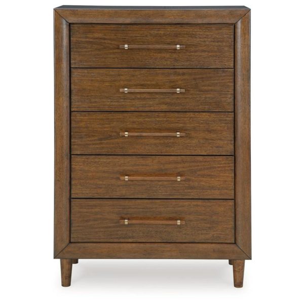 Mid-Century Modern 5-Drawer Chest  |  Chest Of Drawers Bedroom Chest Of Drawers