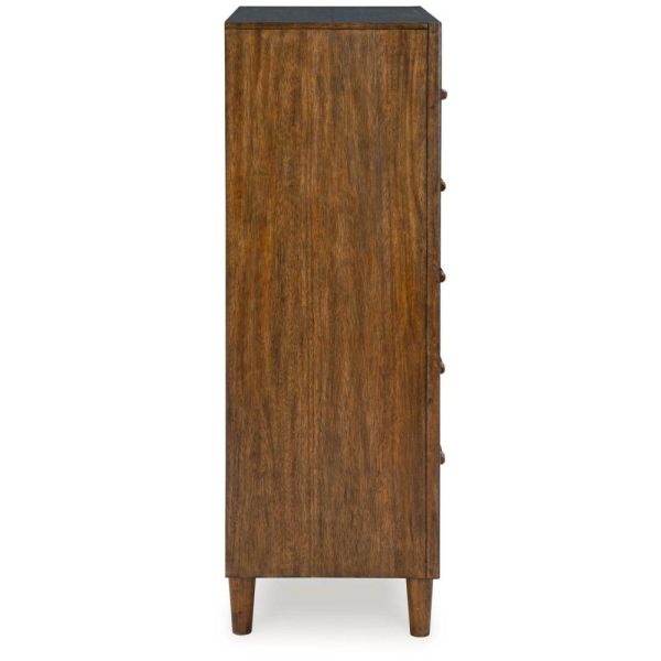 Mid-Century Modern 5-Drawer Chest  |  Chest Of Drawers Bedroom Chest Of Drawers