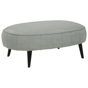 Mid-Century Modern Oversized Accent Ottoman  |  Ottomans Living Room Ottomans