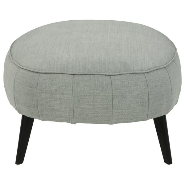 Mid-Century Modern Oversized Accent Ottoman  |  Ottomans Living Room Ottomans