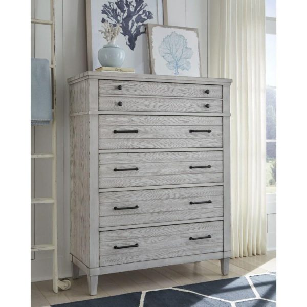 Modern Farmhouse 5-Drawer Chest  |  Chest Of Drawers Bedroom Chest Of Drawers