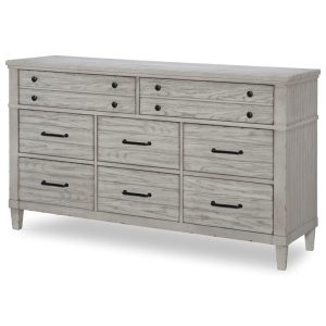 Modern Farmhouse 8-Drawer Dresser With Felt-Lined Drawers  |  Dressers Bedroom Dressers