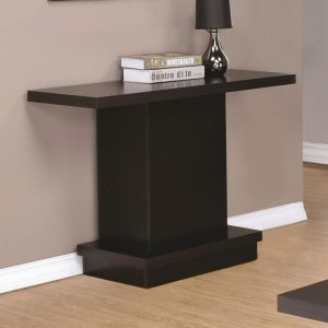 Modern Pedestal Sofa Table  |  Sofa Tables Living Room Sofa Tables