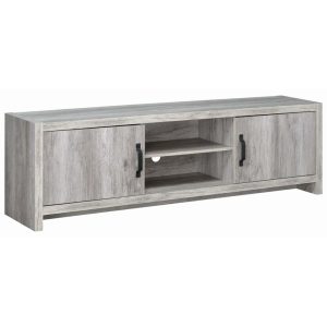 Modern Tv Console With Grey Finish  |  Tv Stands Living Room Tv Stands