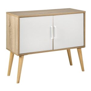 Natural/White Accent Cabinet  |  Accent Cabinets Accent Cabinets Accent Cabinets