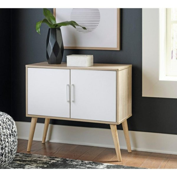 Natural/White Accent Cabinet  |  Accent Cabinets Accent Cabinets Accent Cabinets