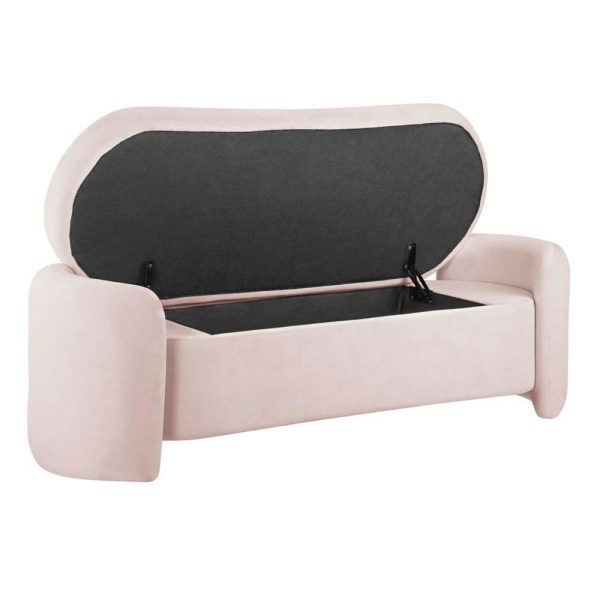 Nebula Upholstered Performance Velvet Bench  |  Benches Benches Benches