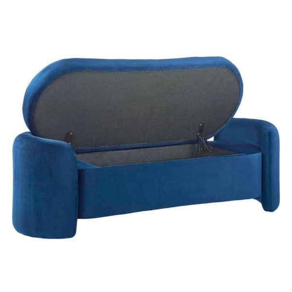 Nebula Upholstered Performance Velvet Bench  |  Benches Benches Benches