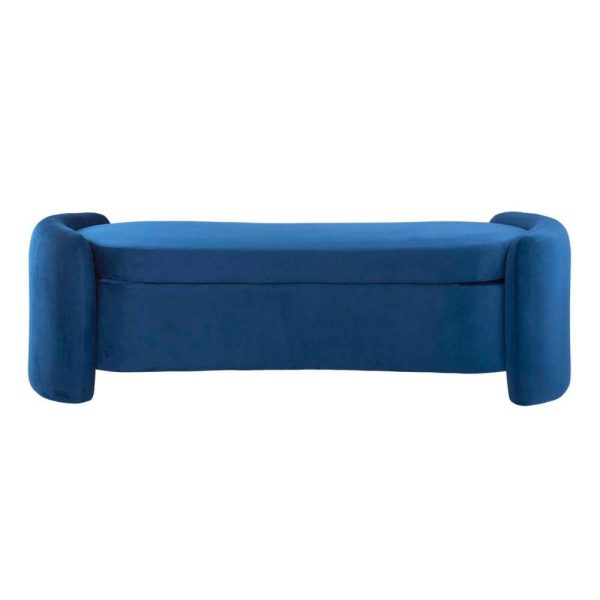 Nebula Upholstered Performance Velvet Bench  |  Benches Benches Benches