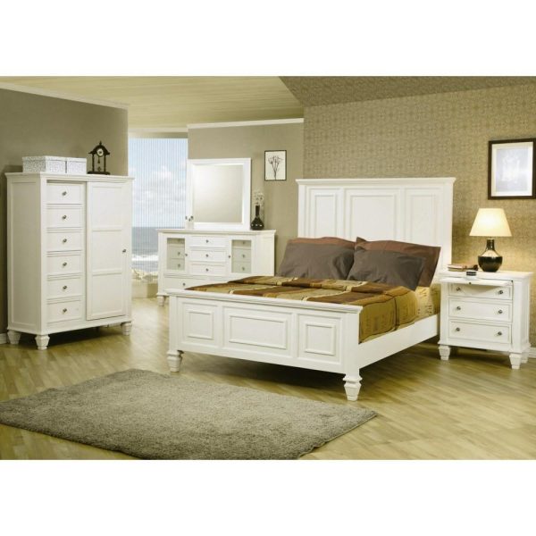 Night Stand With 3 Drawers  |  Nightstands Bedroom Nightstands