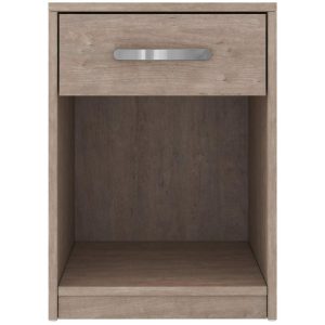 Nightstand With 1 Drawer And 1 Shelf  |  Nightstands Bedroom Nightstands