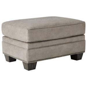 Ottoman With Nailhead Trim  |  Ottomans Living Room Ottomans