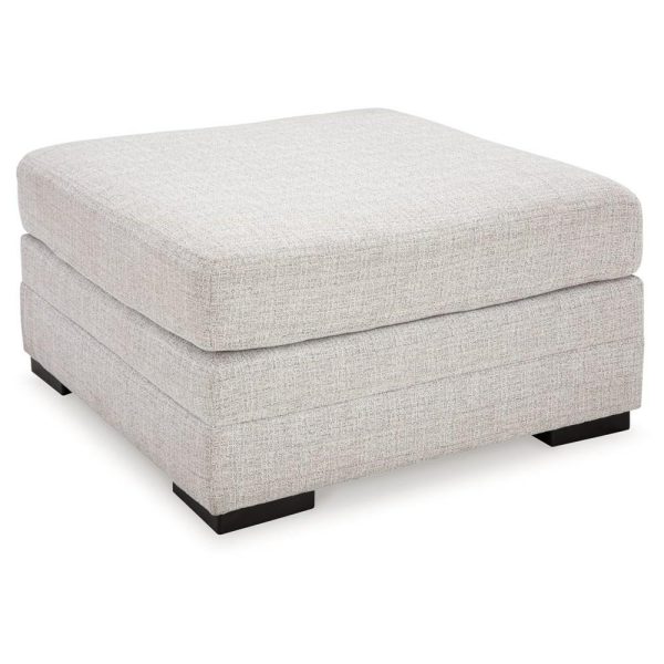 Oversized Accent Ottoman In Performance Fabric  |  Ottomans Living Room Ottomans