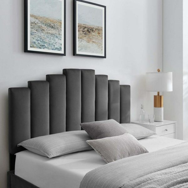 Performance Velvet King/California King Headboard  |  Headboards Bedroom Headboards