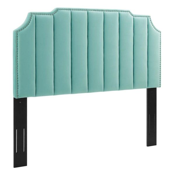 Performance Velvet Twin Headboard  |  Headboards Bedroom Headboards