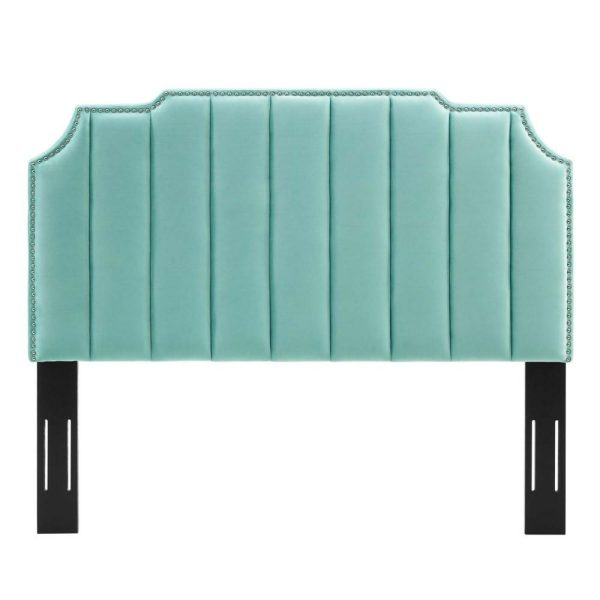 Performance Velvet Twin Headboard  |  Headboards Bedroom Headboards