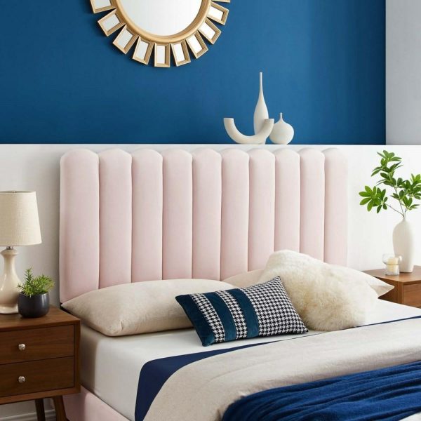 Performance Velvet Twin Headboard  |  Headboards Bedroom Headboards