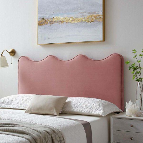 Performance Velvet Twin Headboard  |  Headboards Bedroom Headboards