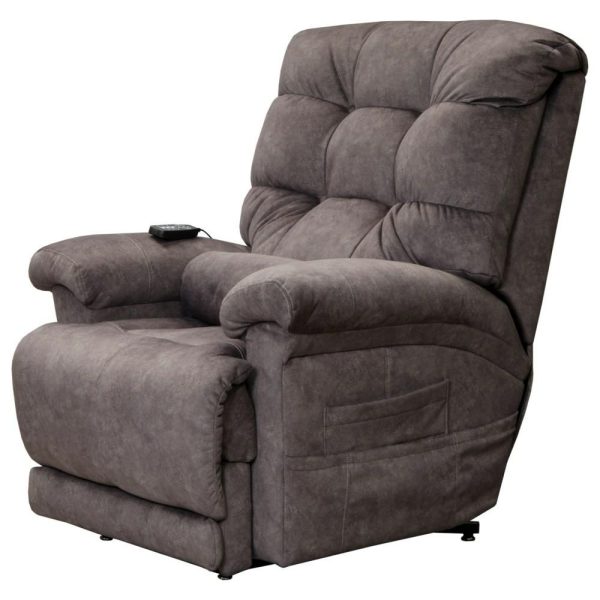 Power Lift Lay Flat Recliner W/ Dual Motor/ Extended Ottoman/ Zero Gravity Trendelenburg Recline/ Heat/Massage  |  Lift Chairs Lift Chairs Graphite 1792-28-2792-28