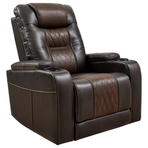 Power Recliner With Power Headrest And Built-In Lighting  |  Recliners Living Room Recliners