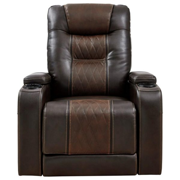 Power Recliner With Power Headrest And Built-In Lighting  |  Recliners Living Room Recliners