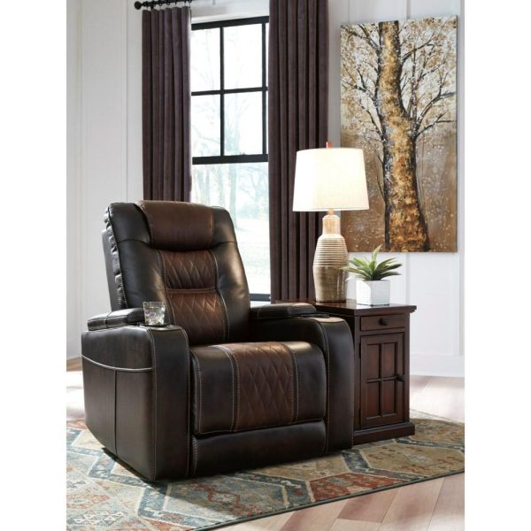 Power Recliner With Power Headrest And Built-In Lighting  |  Recliners Living Room Recliners