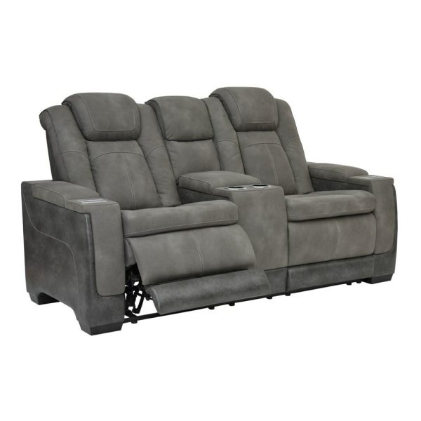 Power Reclining Loveseat W/ Console  |  Reclining Loveseats Living Room Reclining Loveseats