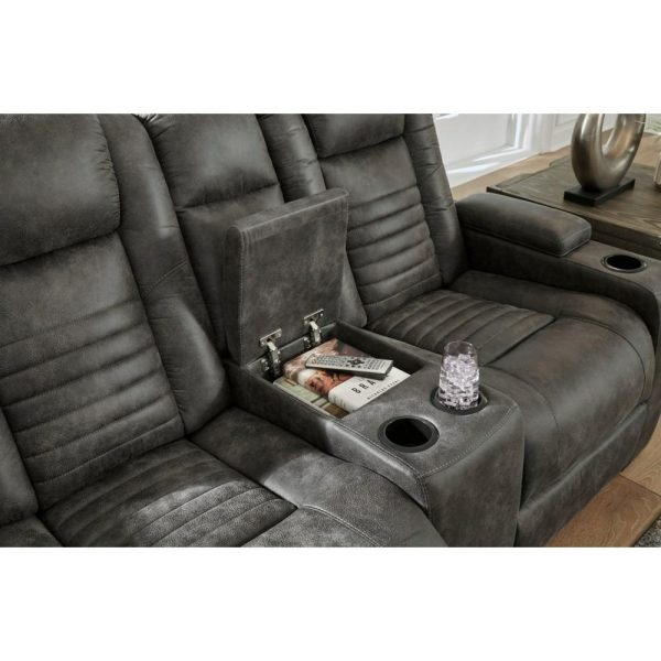 Power Reclining Loveseat W/ Console  |  Reclining Loveseats Living Room Reclining Loveseats