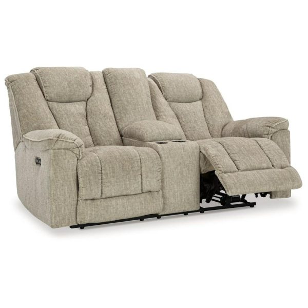 Power Reclining Loveseat With Console And Adjustable Headrests  |  Reclining Loveseats Living Room Reclining Loveseats