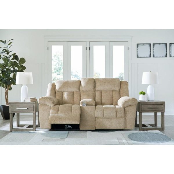 Power Reclining Loveseat With Console And Adjustable Headrests  |  Reclining Loveseats Living Room Reclining Loveseats